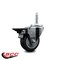 Service Caster 35 Inch Thermoplastic  Rubber Wheel Swivel 58 Inch Threaded Stem Caster with Brake SCC SCC-TS20S3514-TPRB-PLB-58212 - alternate 3
